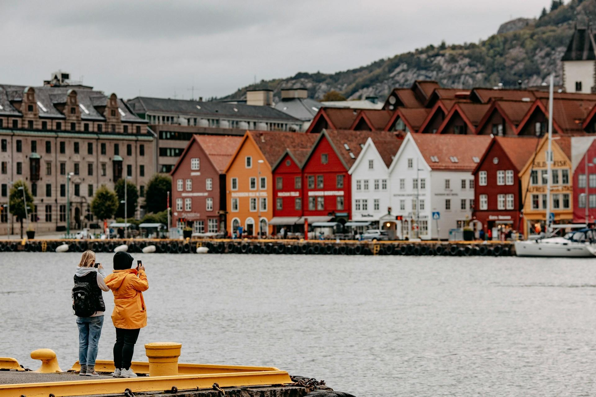 Bryggen i Bergen.