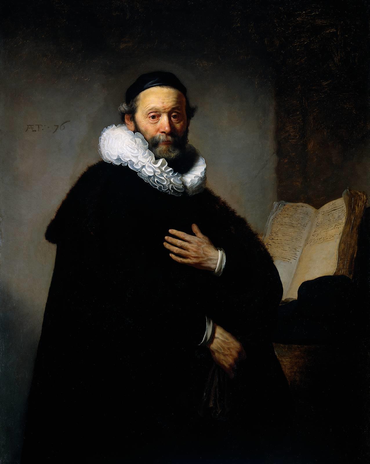 Rembrandts portrett av Johannes Wtenbogaert