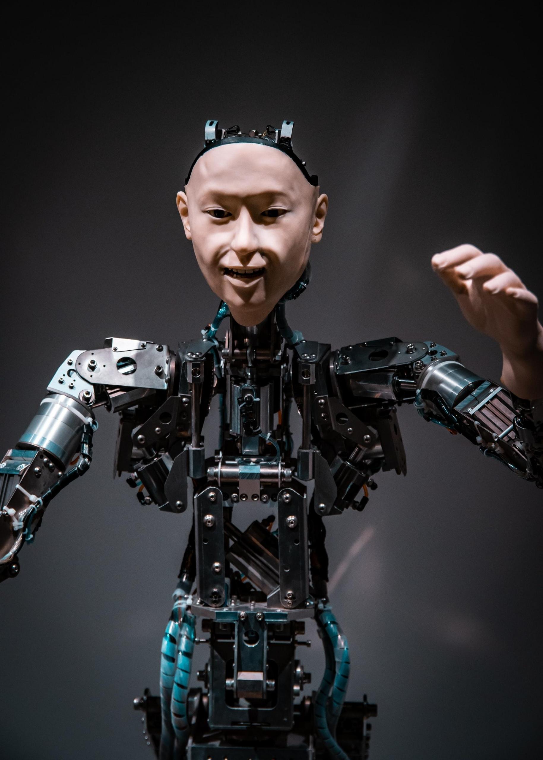 Humanoide-androide-roboten Alter, Tokyo.