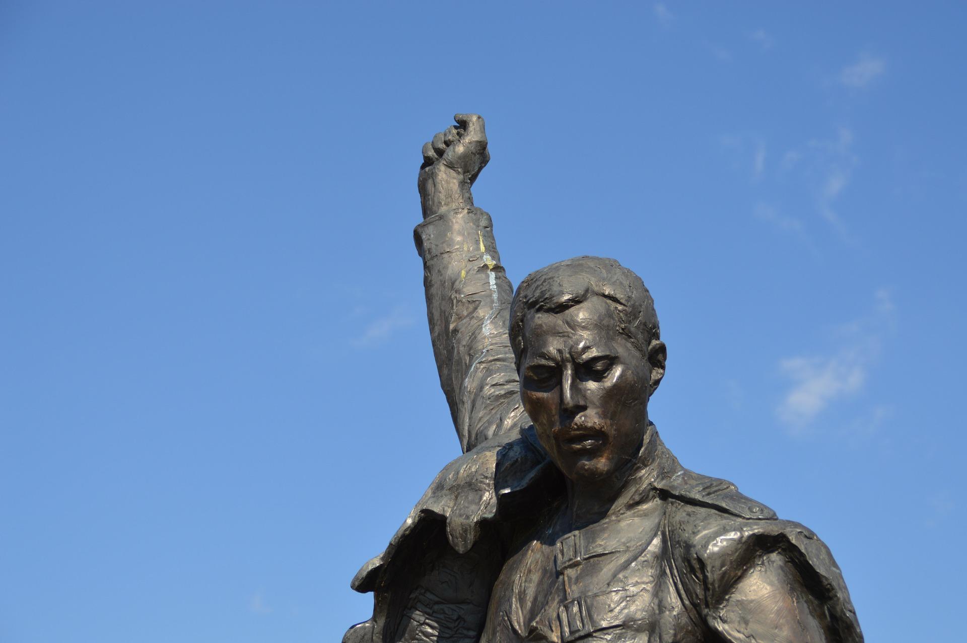 Statue av Freddie Mercury