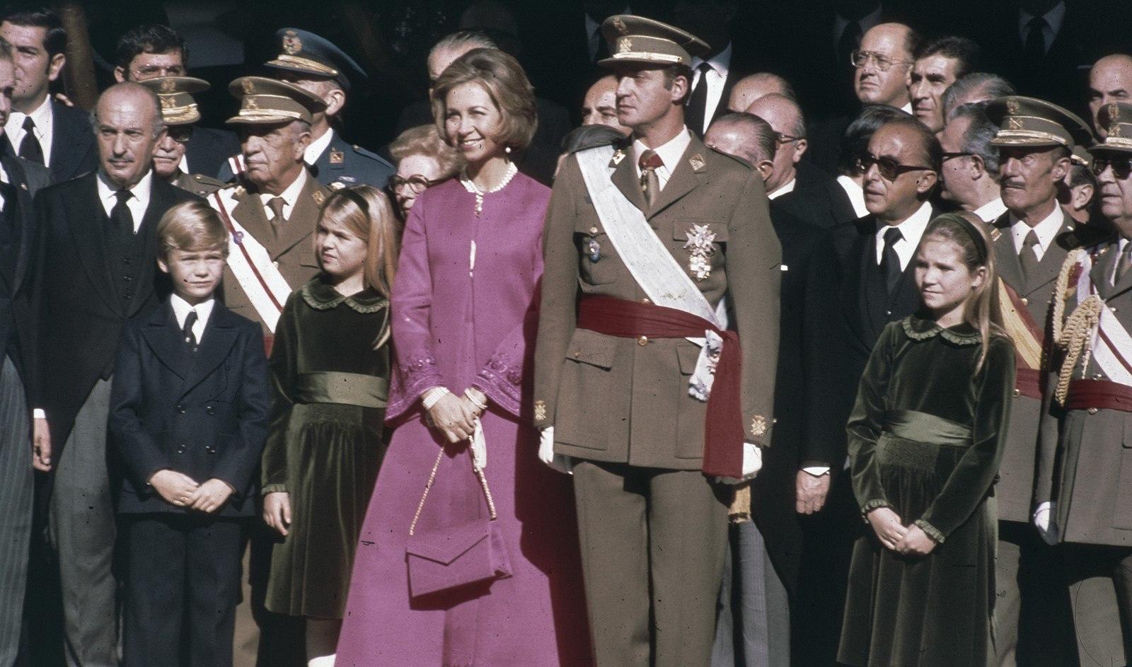 Kong Juan Carlos og dronning Sofia.