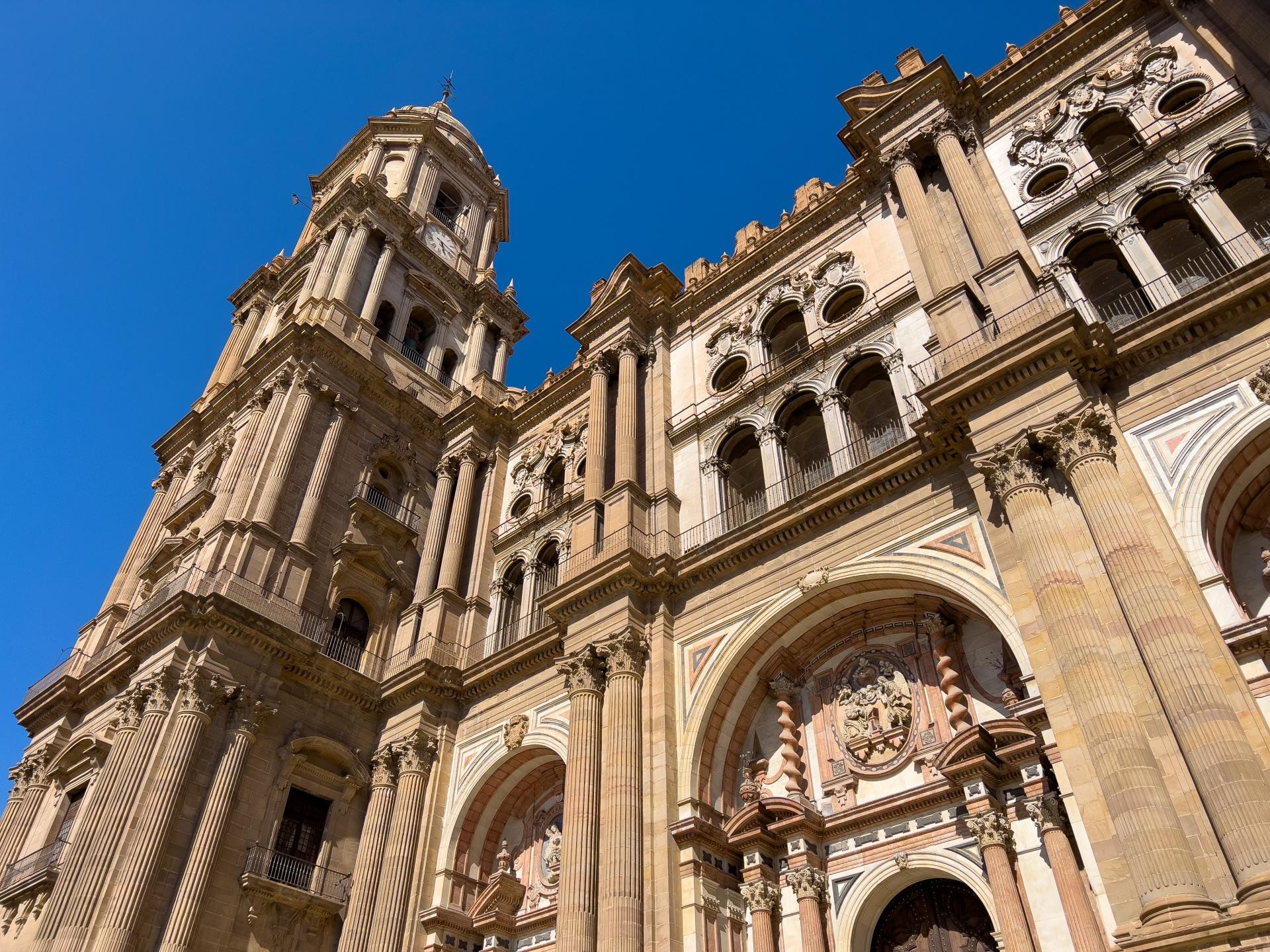 En kirke i Malaga, Spania.