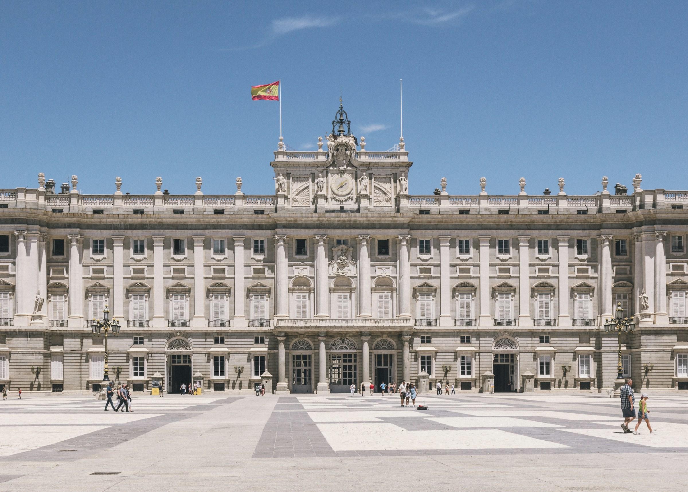 Det kongelige slott i Madrird
