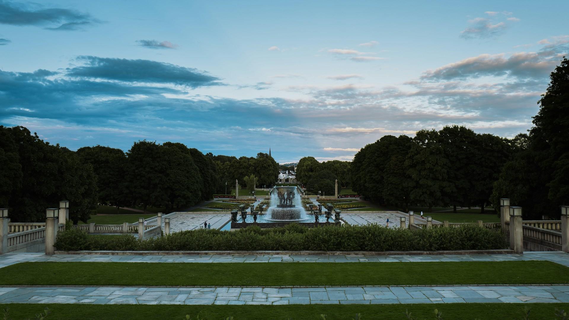 Skulpturene i Frognerparken i Oslo.