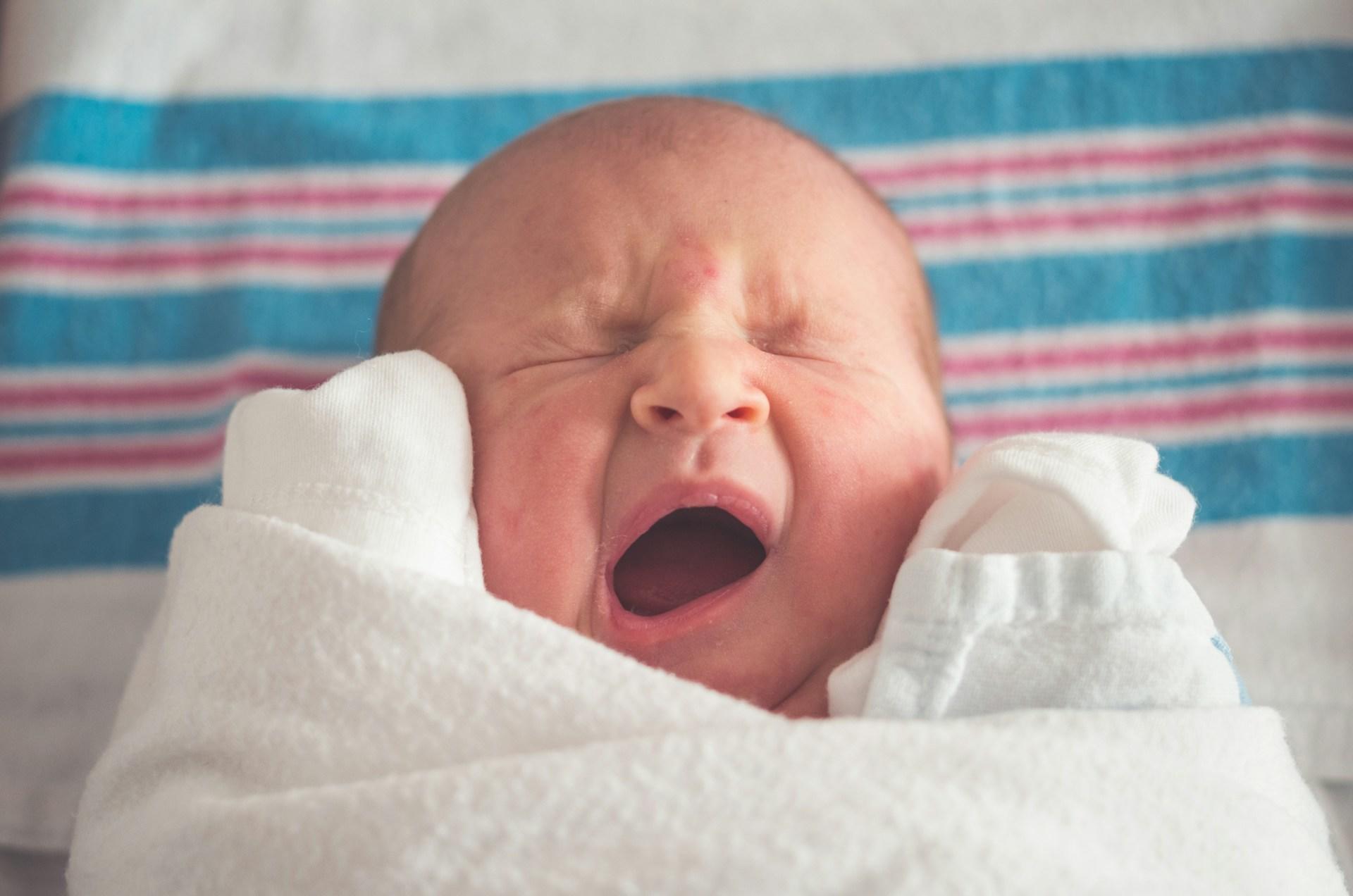 Baby gjesper.