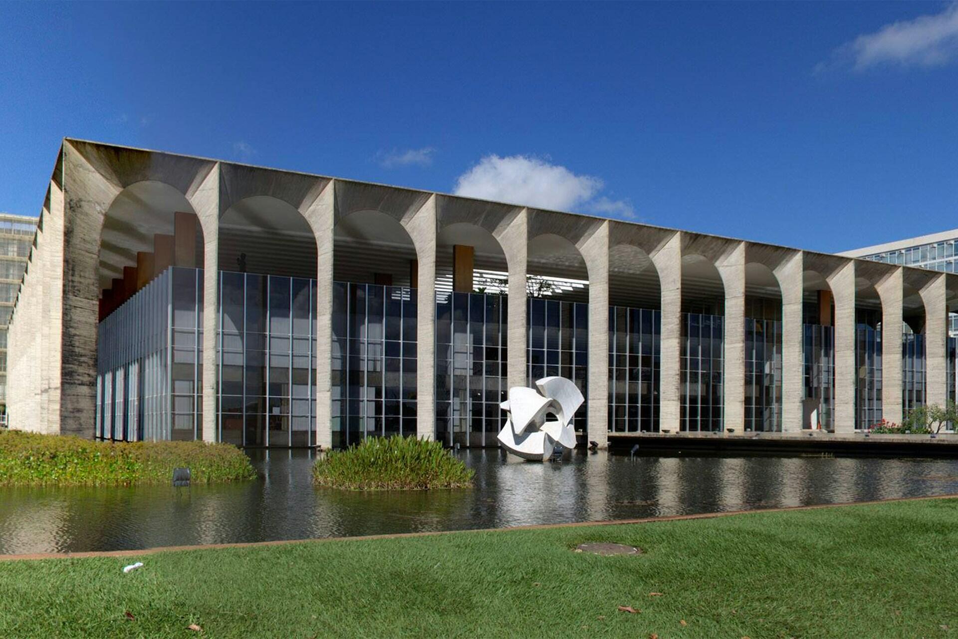 Brasília moderne arkitektur kongress Brasil hotell overnatting alternativ