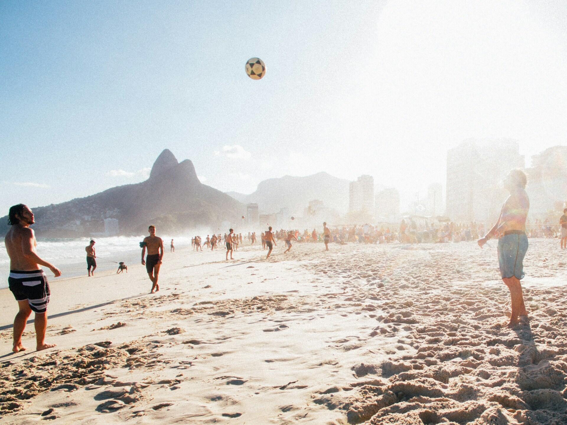 Copacabana strand Rio de Janeiro Brasil overnatting hotell