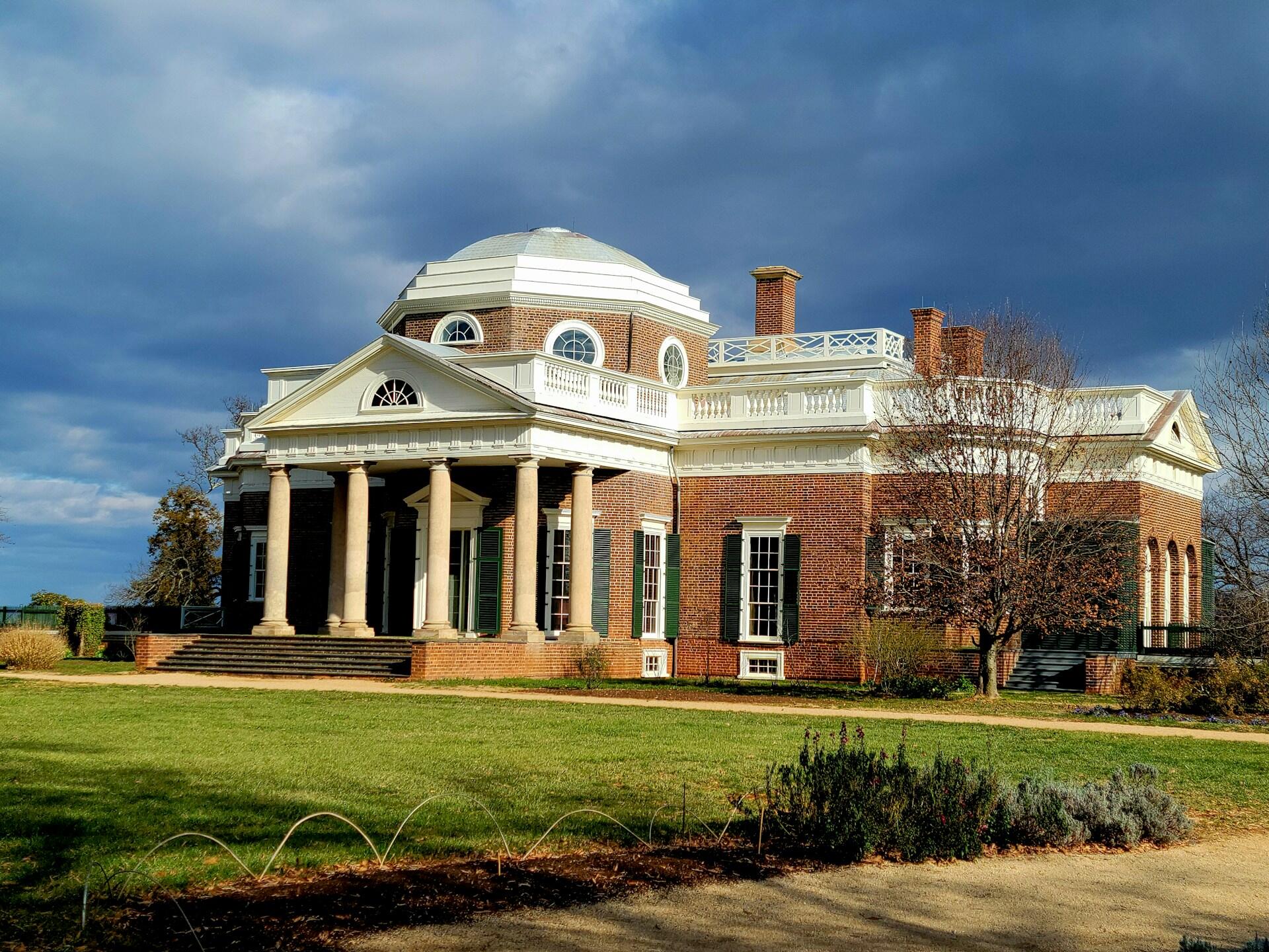 Monticello, hjem og plantasje til Thomas Jefferson