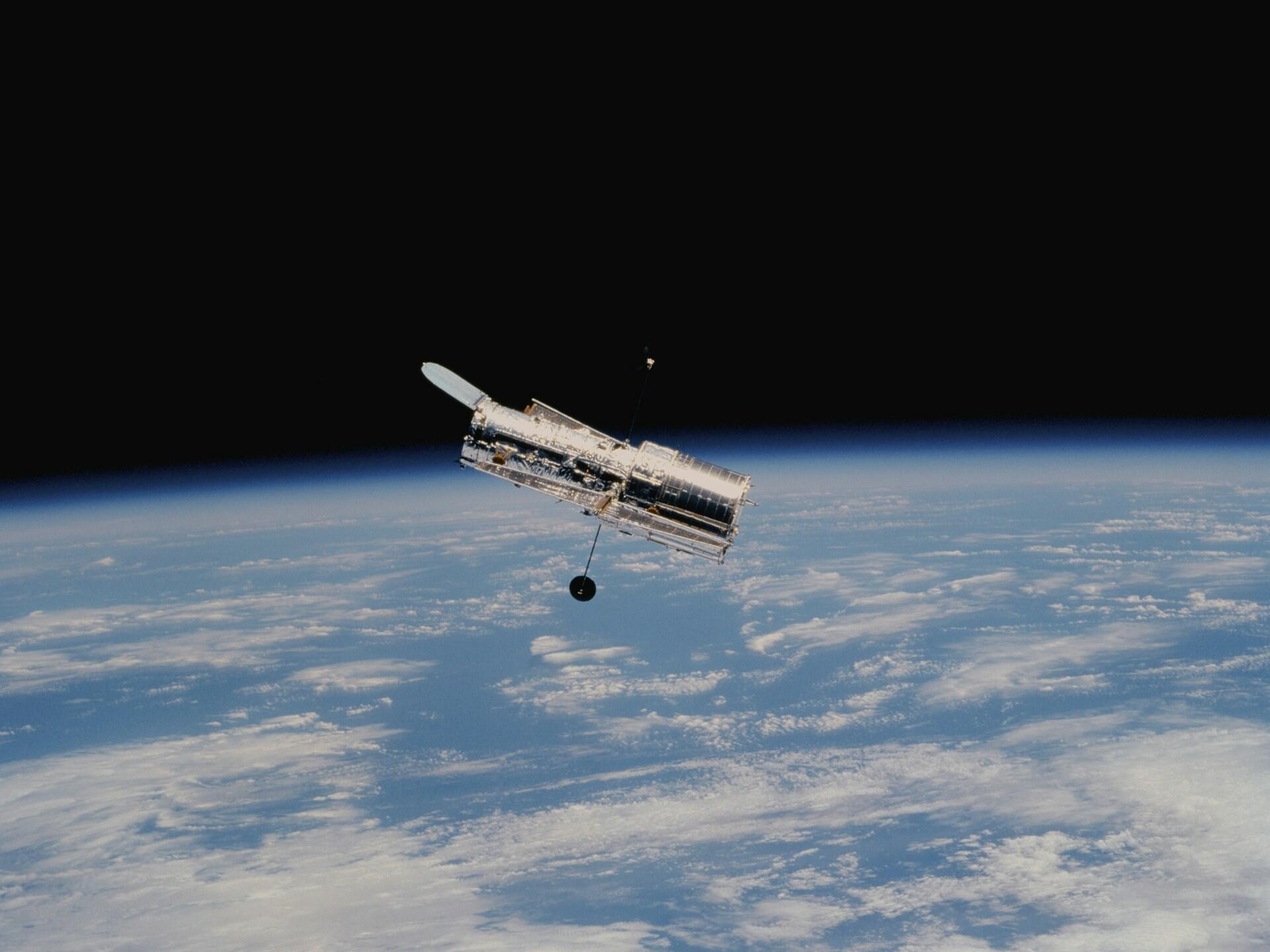 Hubbleteleskopet i verdensrommet