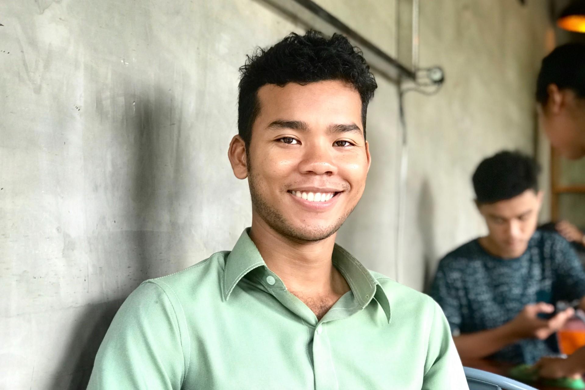A happy student