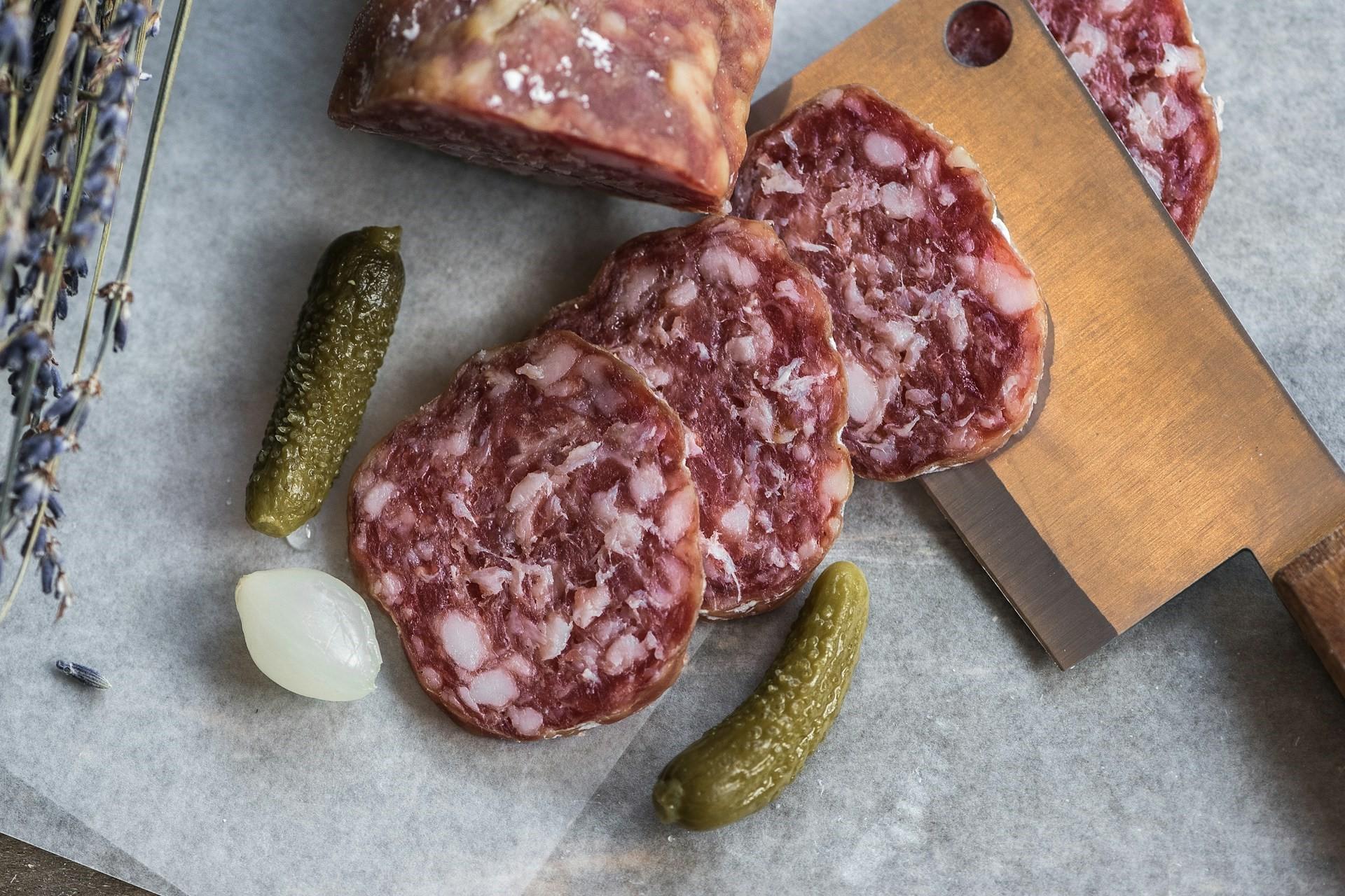 French charcuterie.