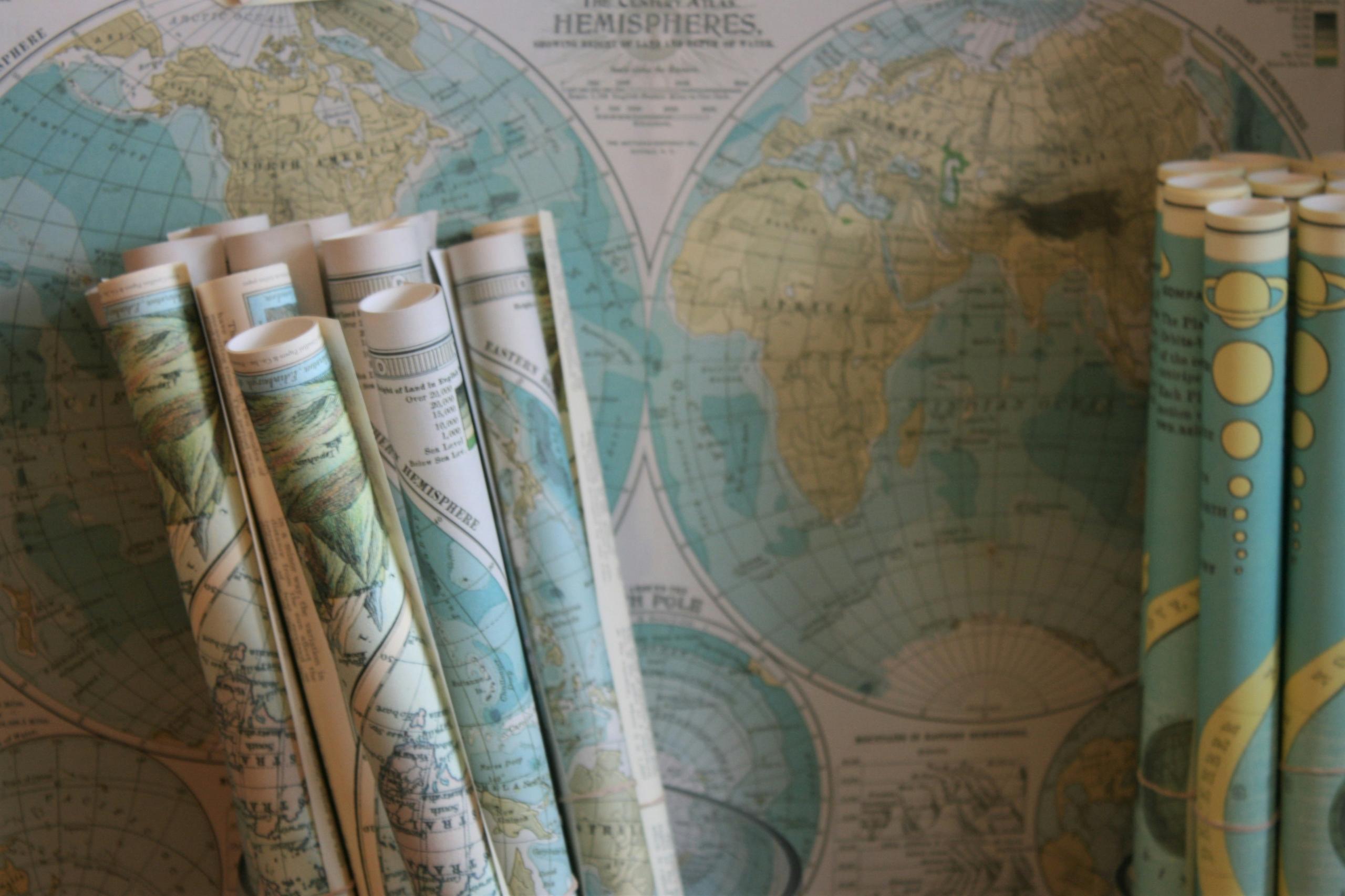 Several maps