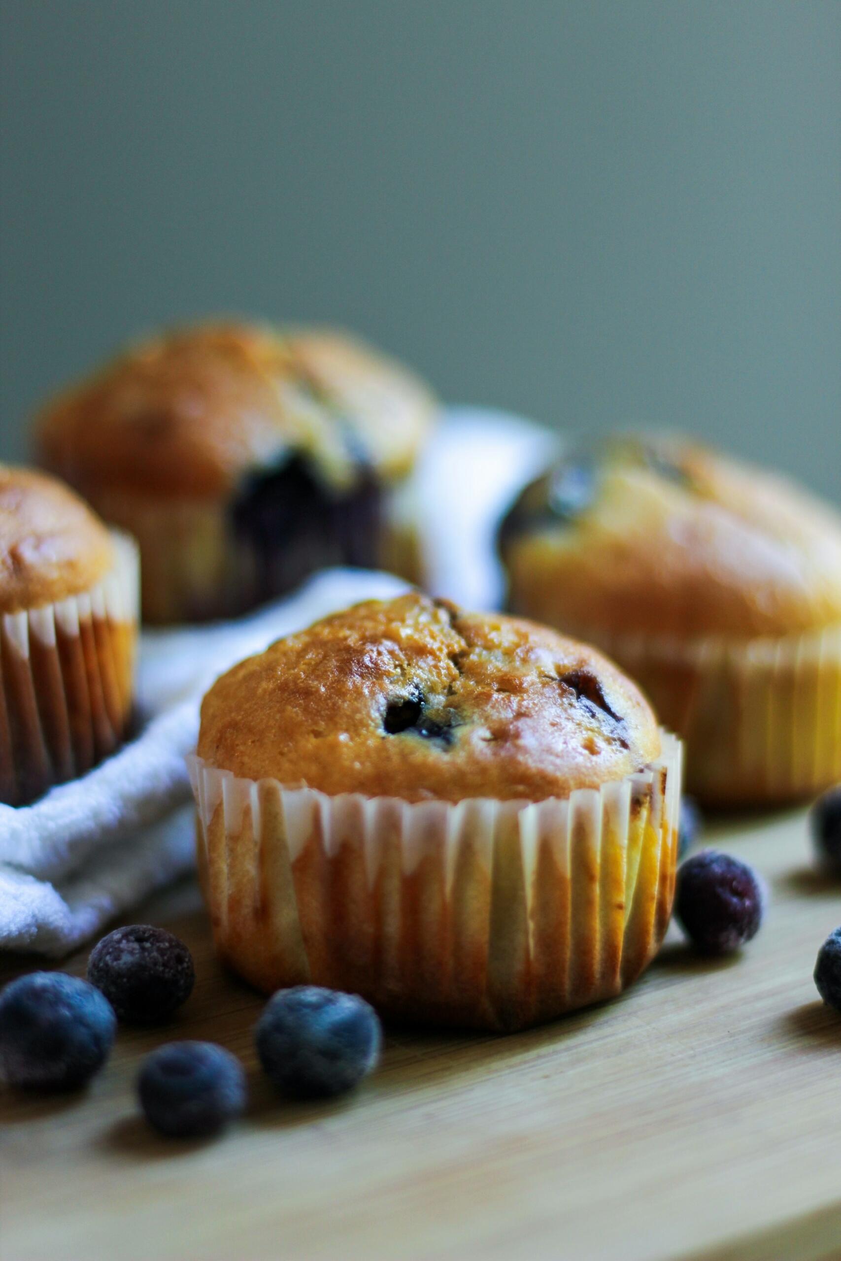 Blueberry muffins
