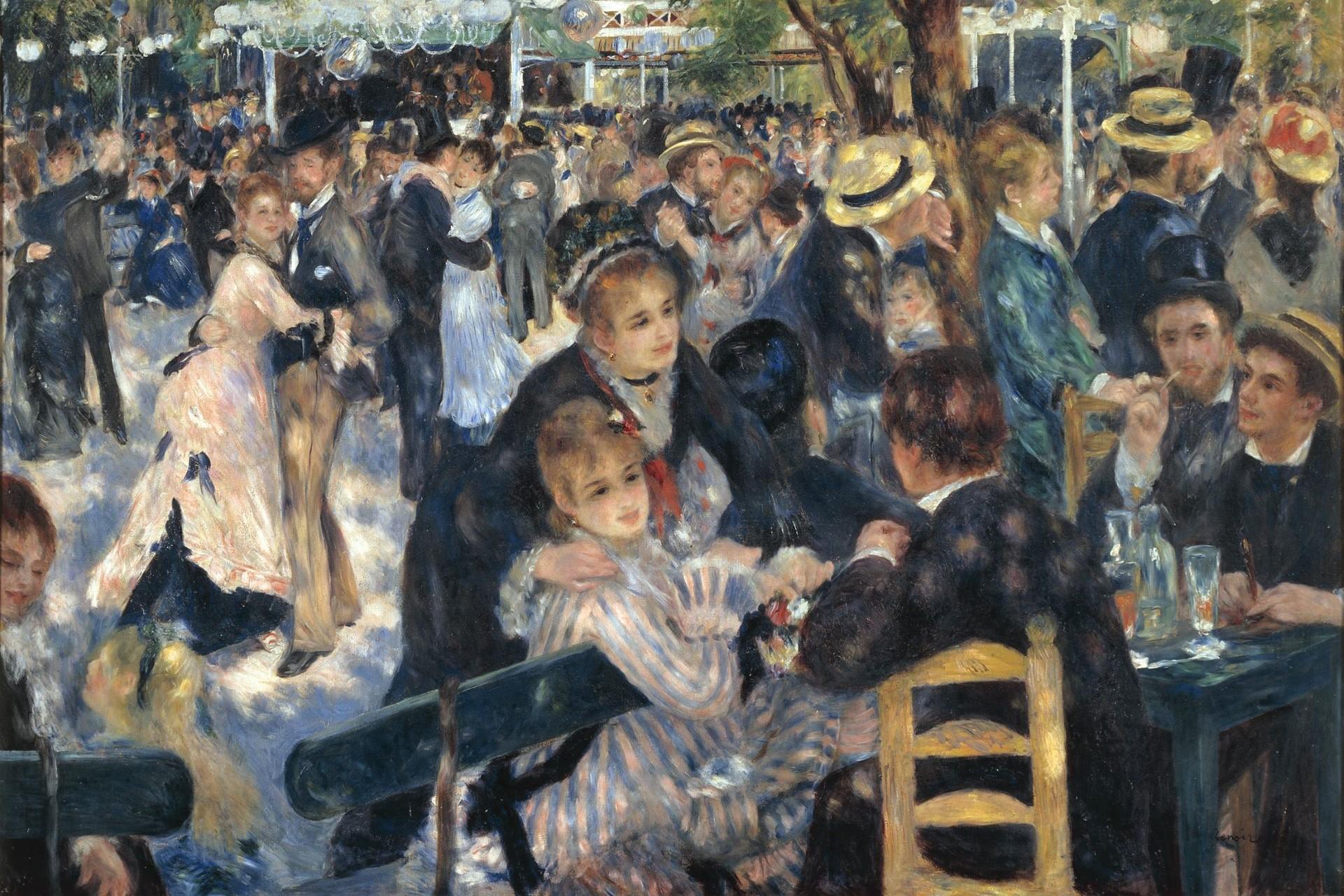 Pierre-Auguste Renoir - Dance at Le Moulin de la Galette