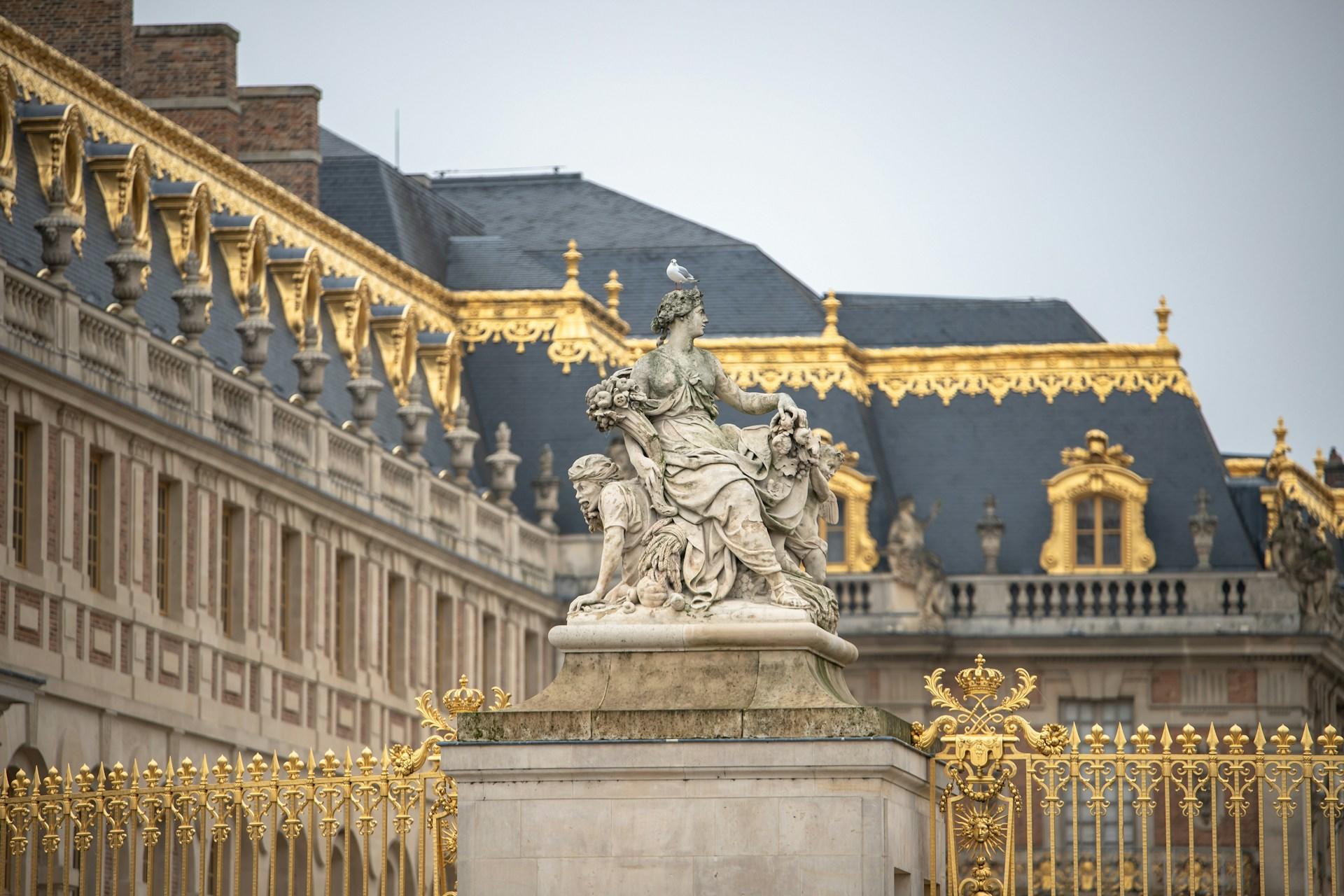 The Palace of Versailles.