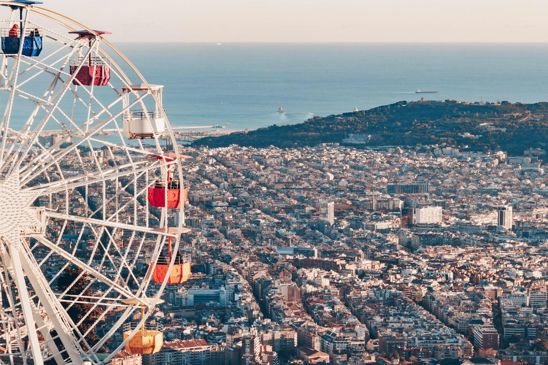A view over Barcelona.