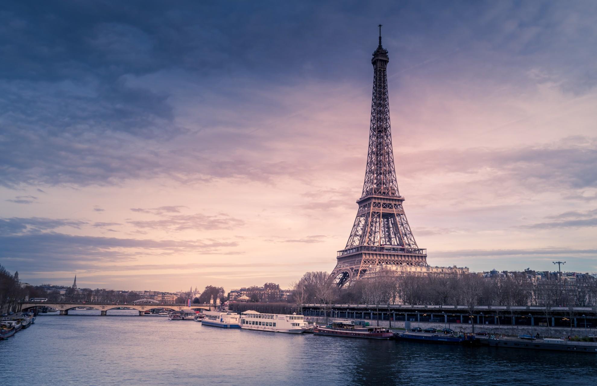 The Eiffel Tower in Paris