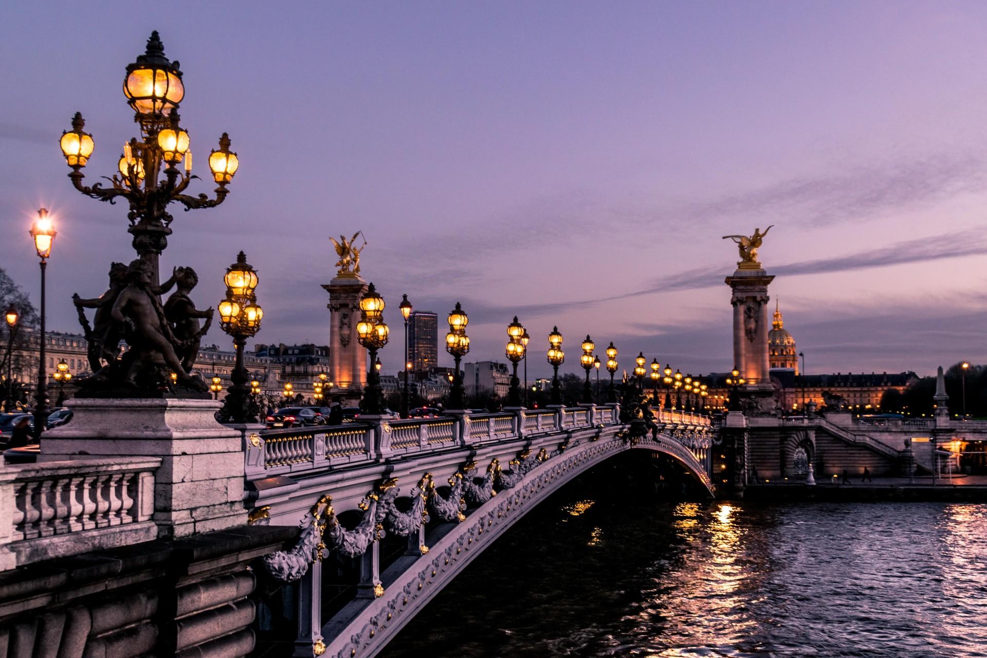 The Pont Alexandre III in Paris