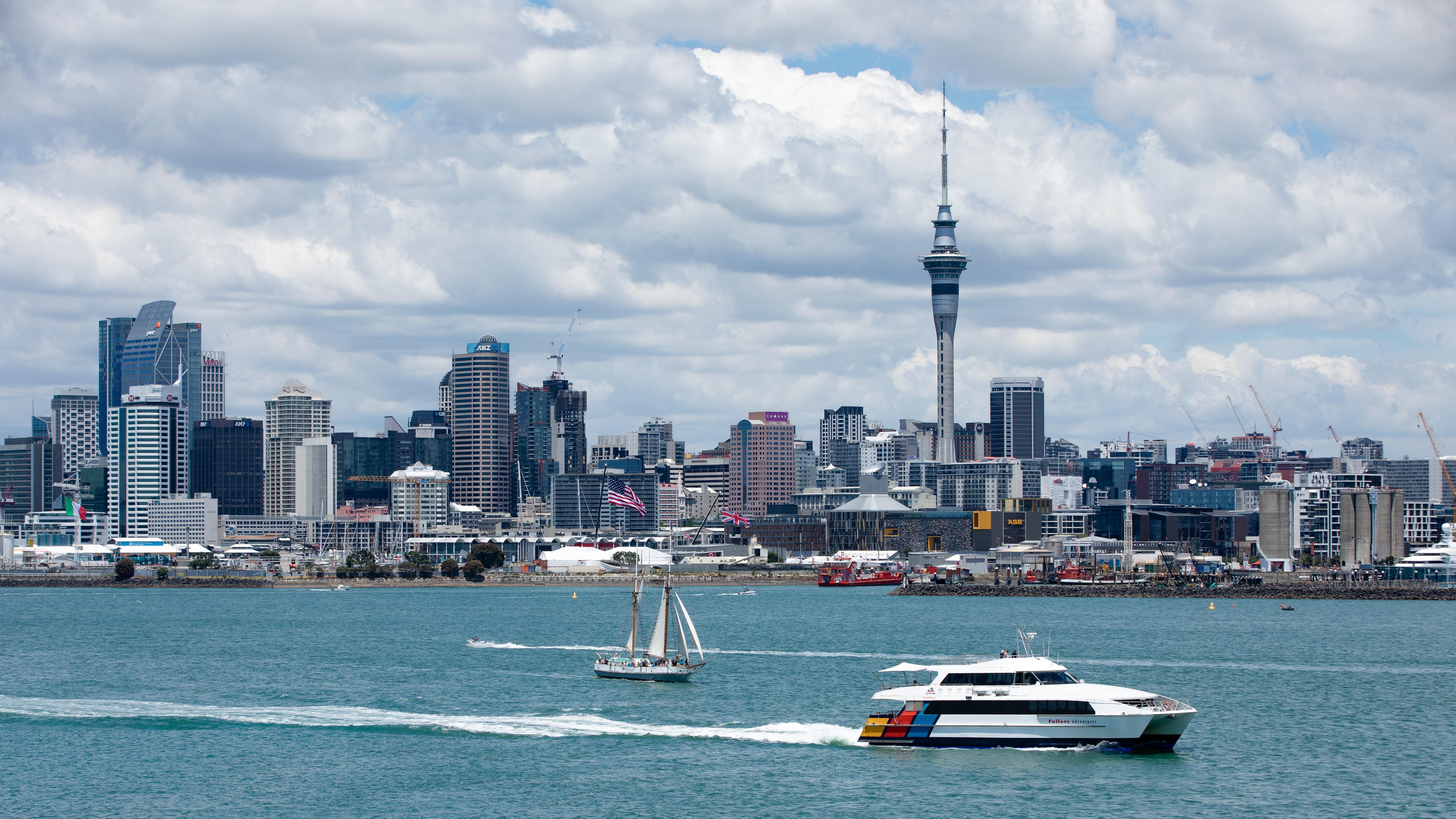 Typical view of Auckland