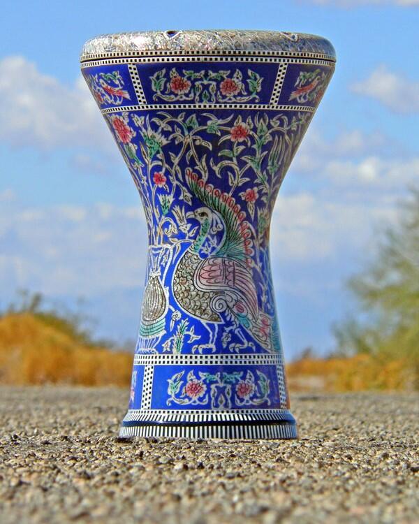 A goblet drum.