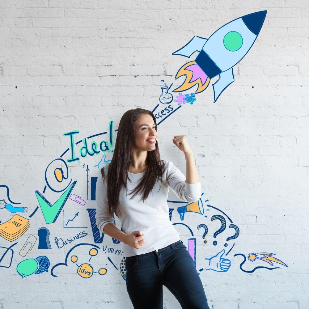 Young woman using NCEA Maths to become successful entrepreneur