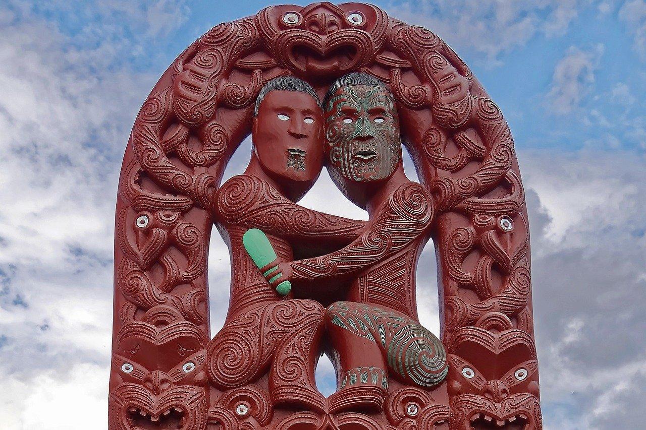 Maori carving