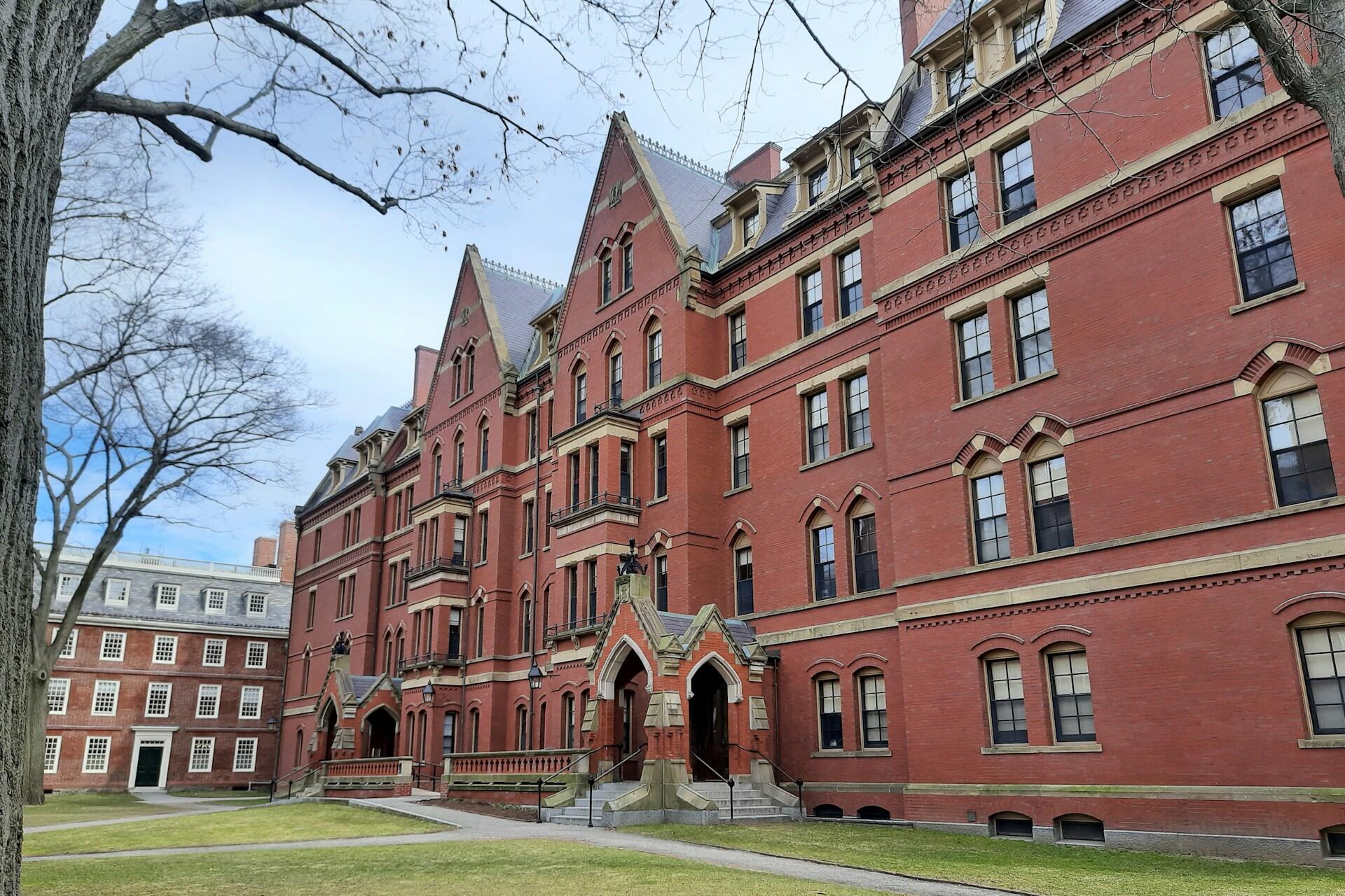 A building at Harvard University.