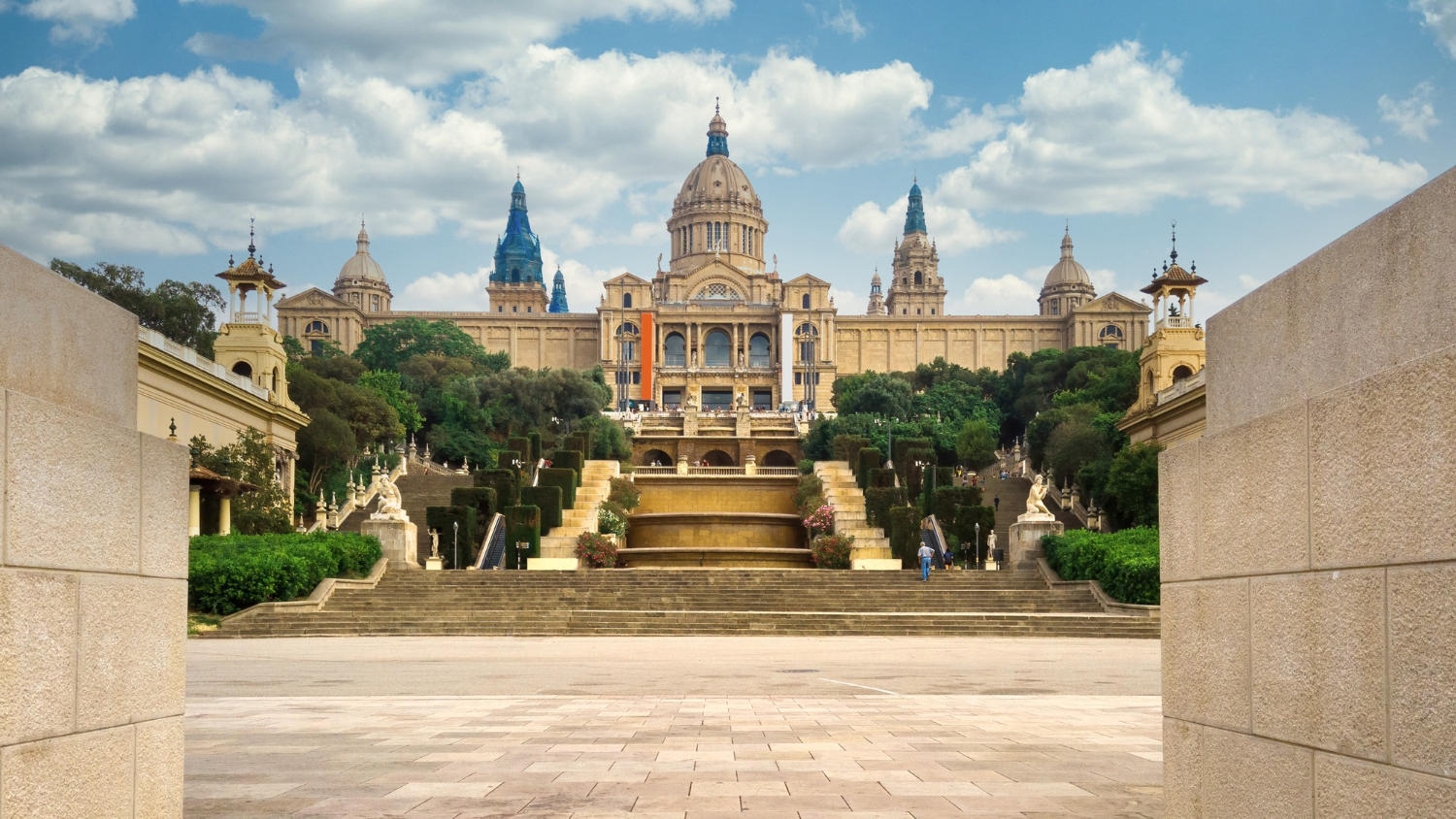 Spanish architecture in Barcelona