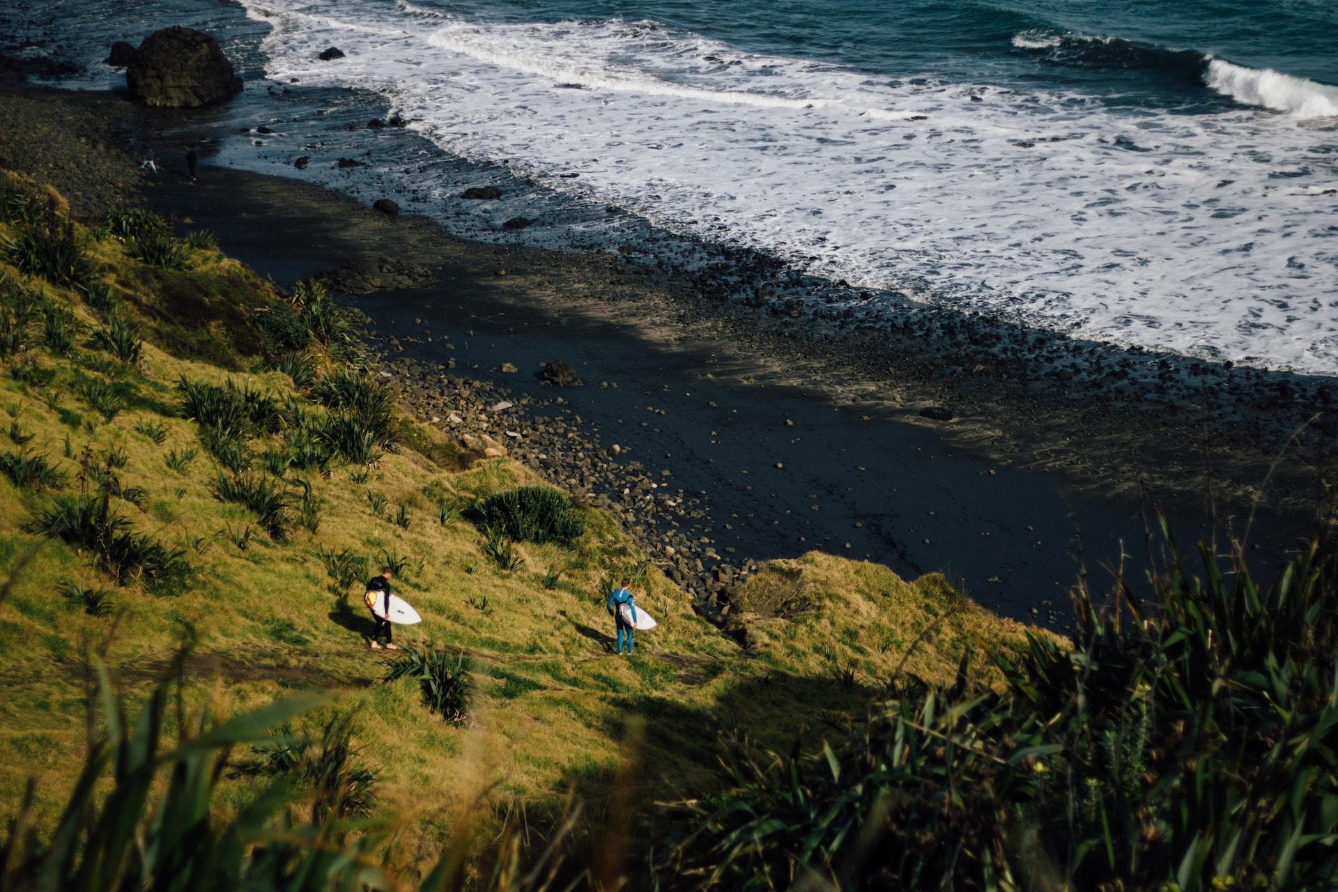 Maori Bay in New Zealand.