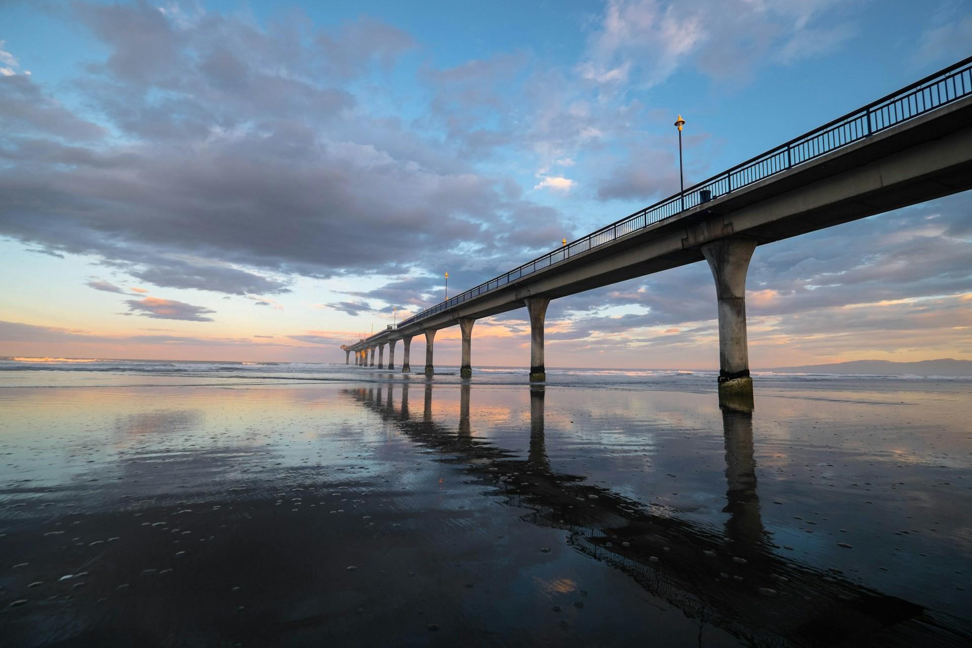 Brighton Pier, Christchurch, New Zealand.