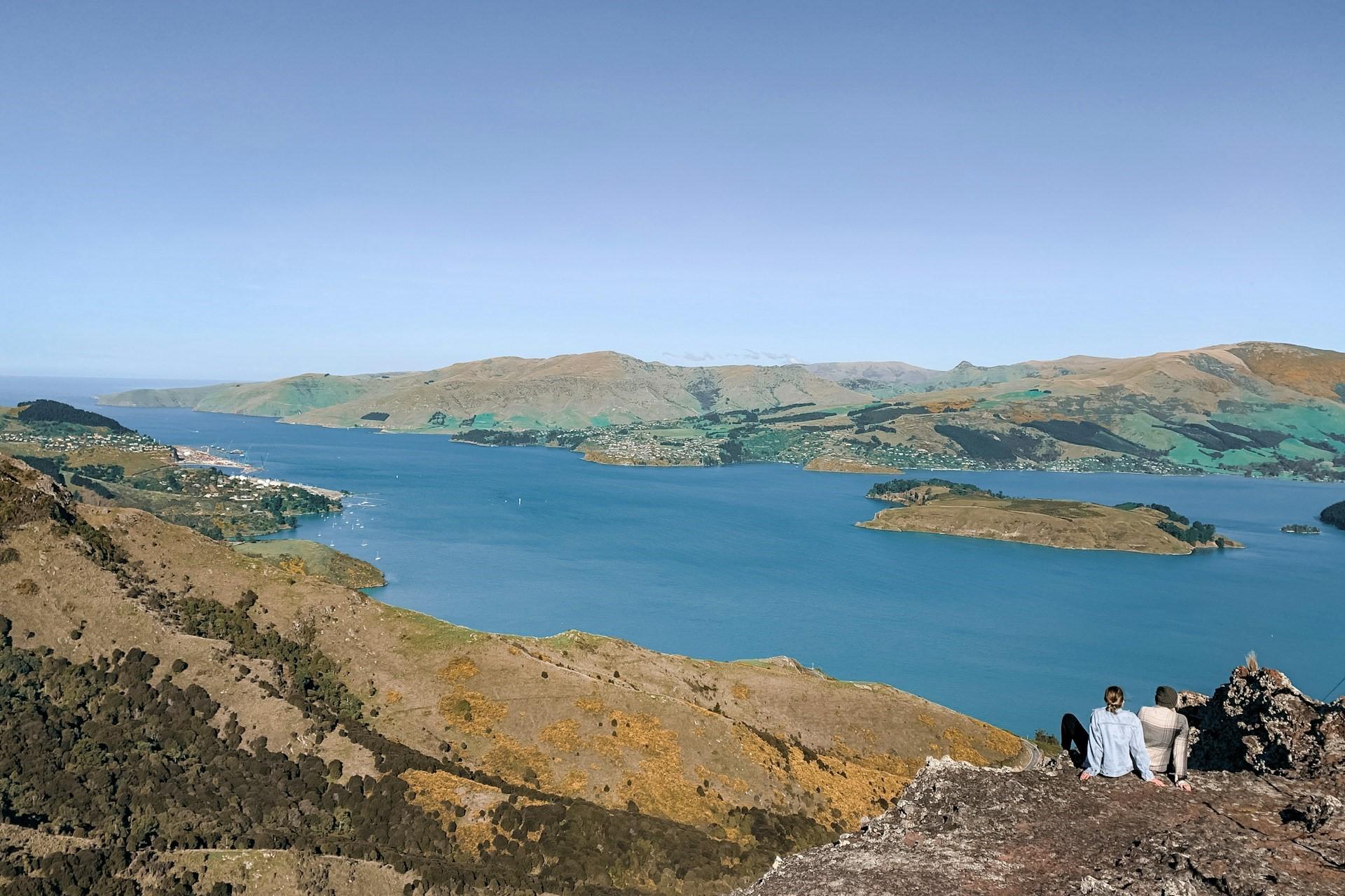 Lyttelton Port, Christchurch, New Zealand.