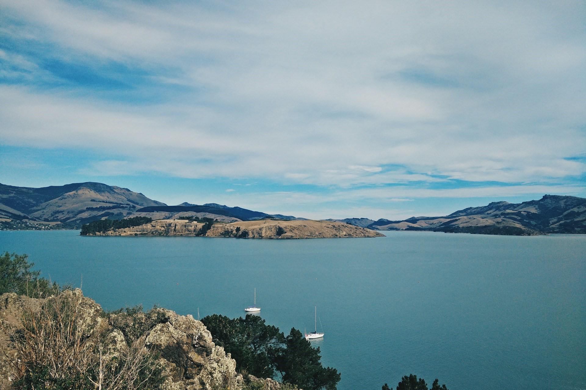 A view of Christchurch, New Zealand.