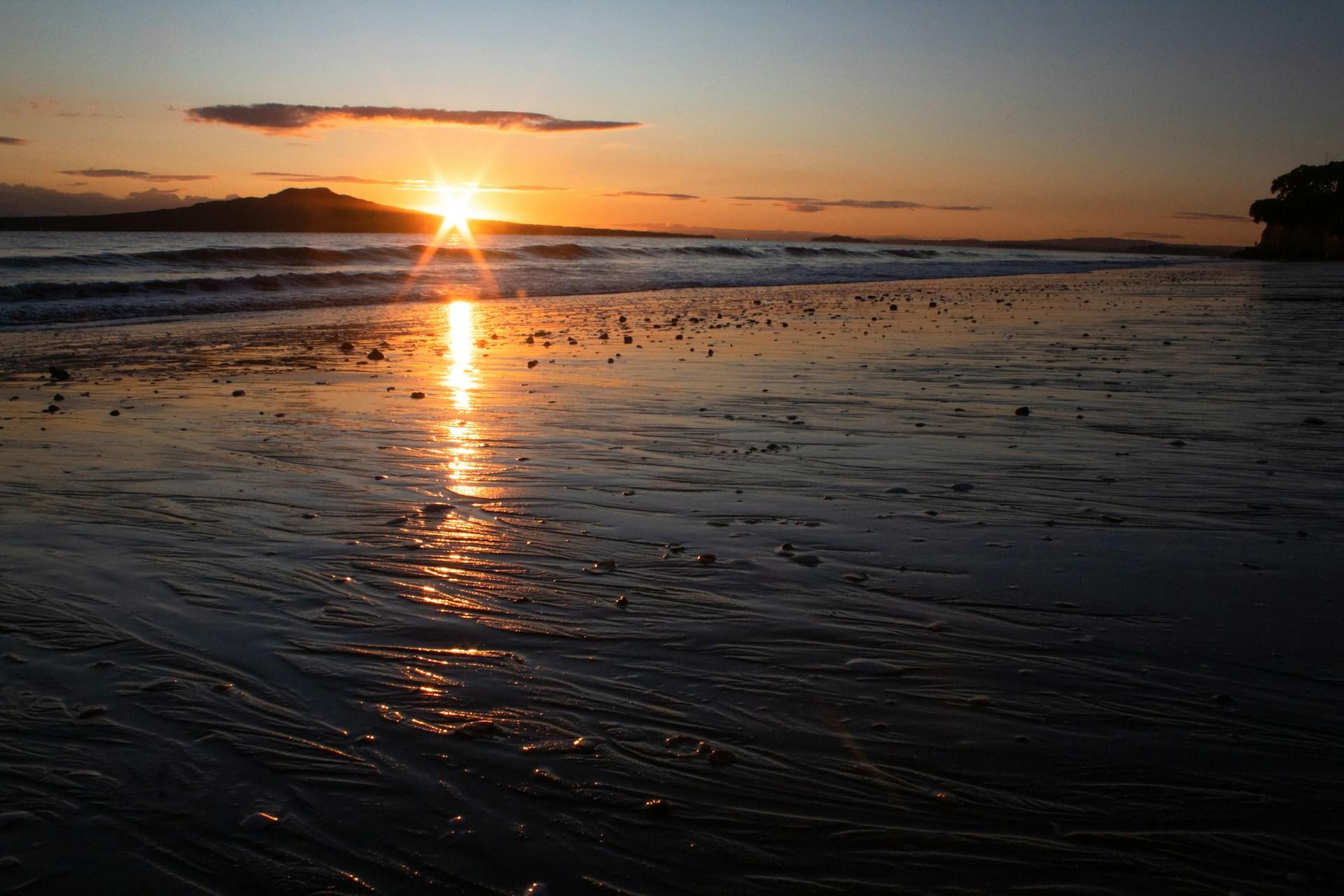 Water at North Shore, Auckland, New Zealand.