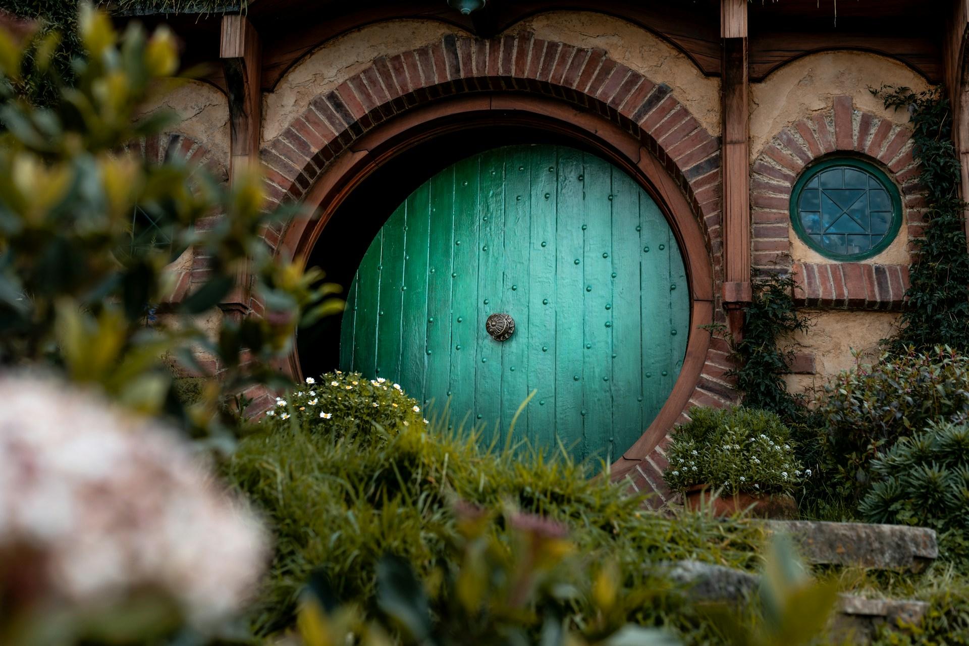 A Hobbit Hole from Lord of the Rings.