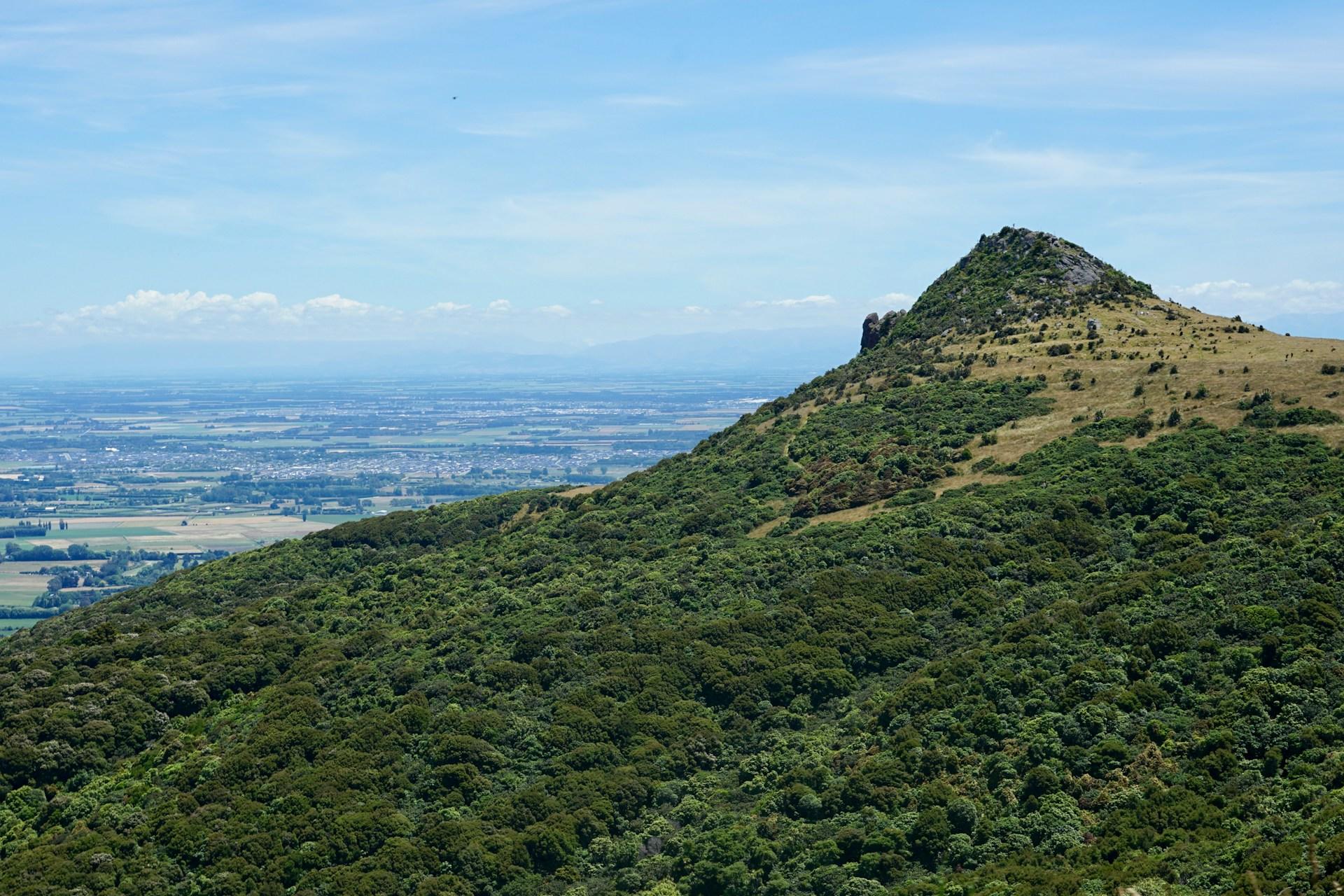 A view over Christchurch, New Zealand.