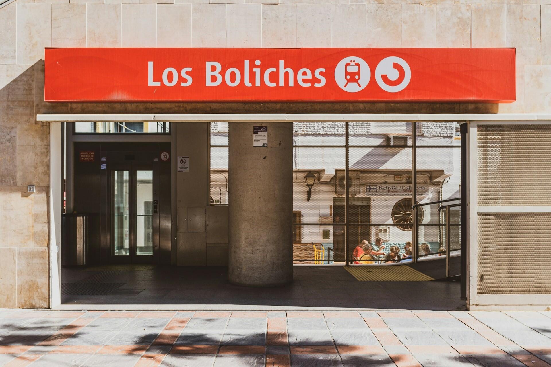 A train station in Spain.