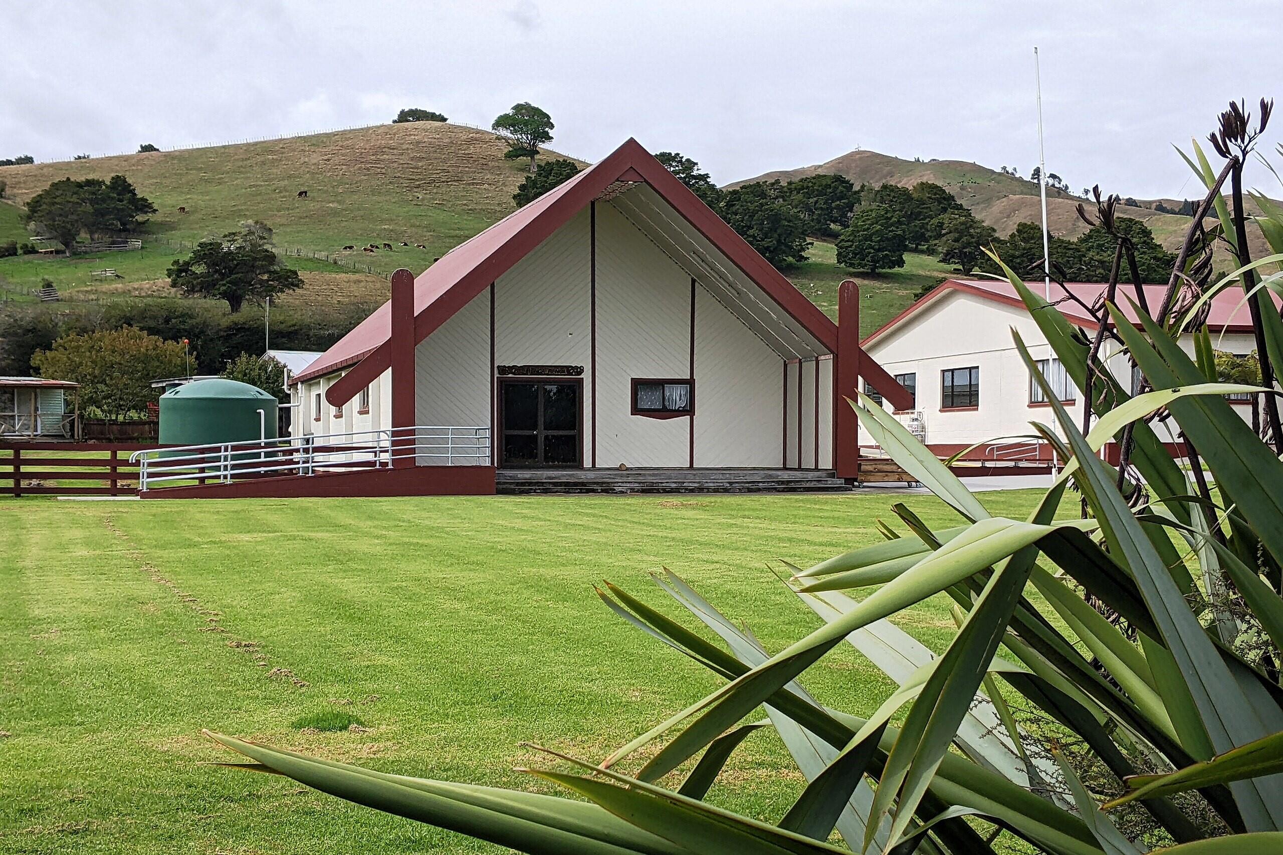 A Maori Marae.