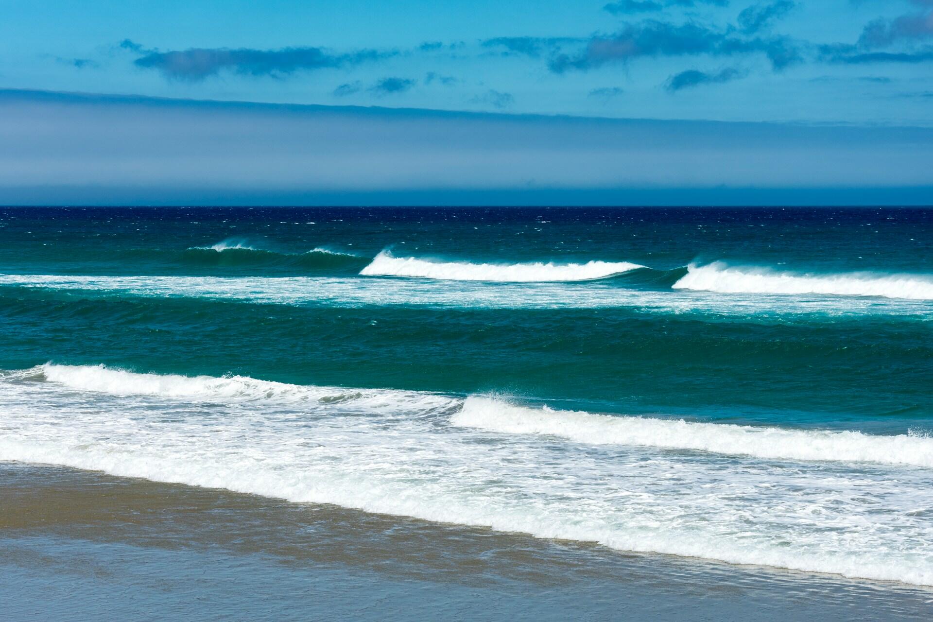 St. Clair at Dunedin, New Zealand.