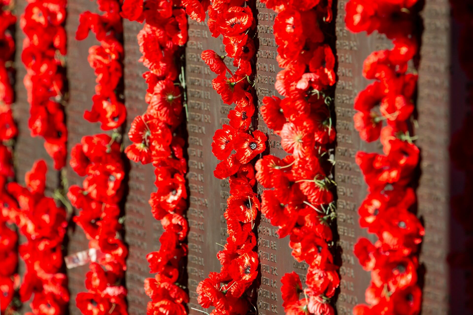 A war memorial in the ACT, Australia.
