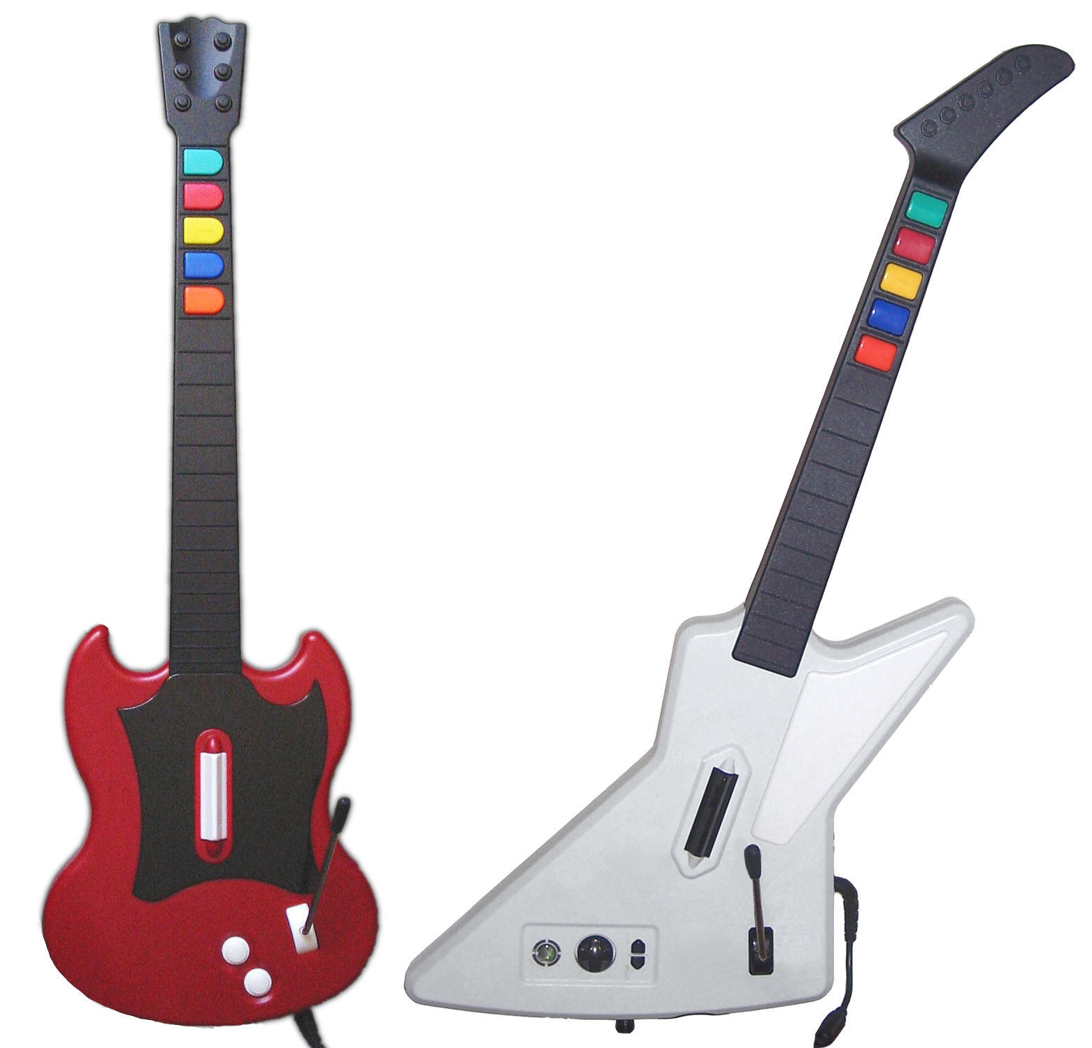 Guitar video games controllers