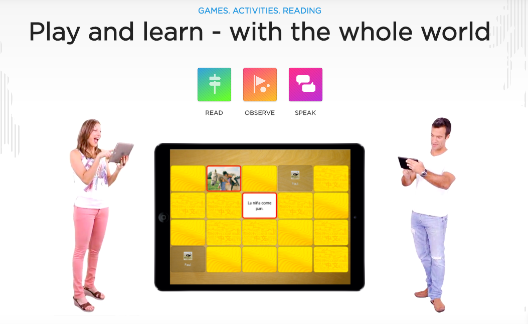 Rosetta Stone is a great online tool for learning English