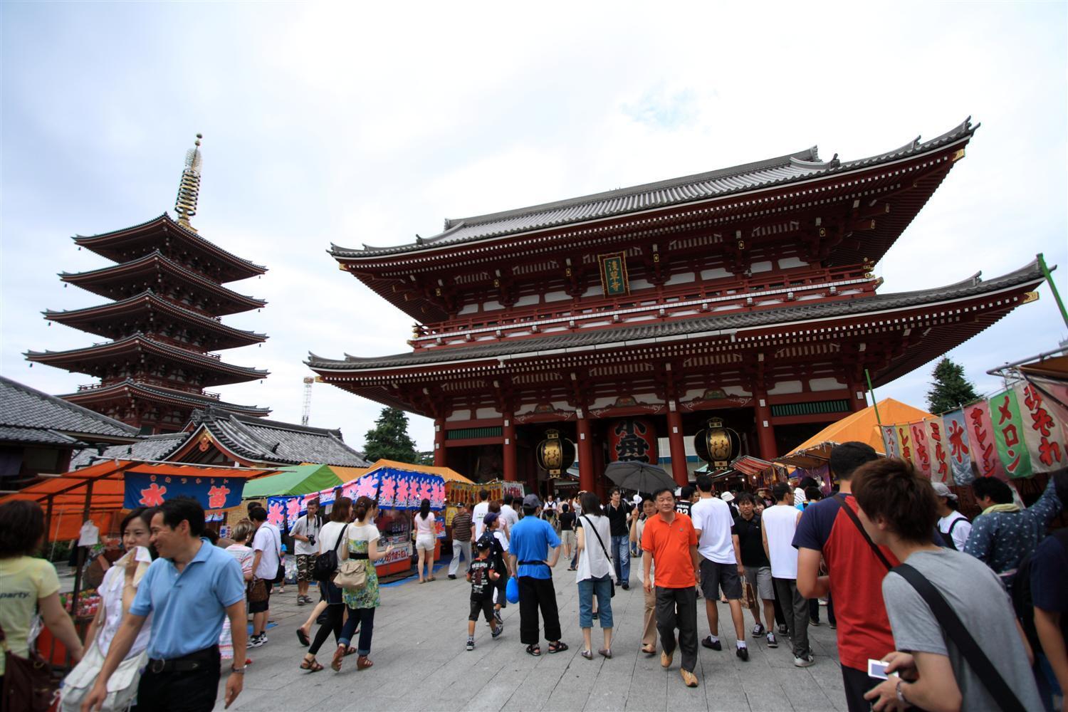 Senjo-ji Temple on a quiet day.