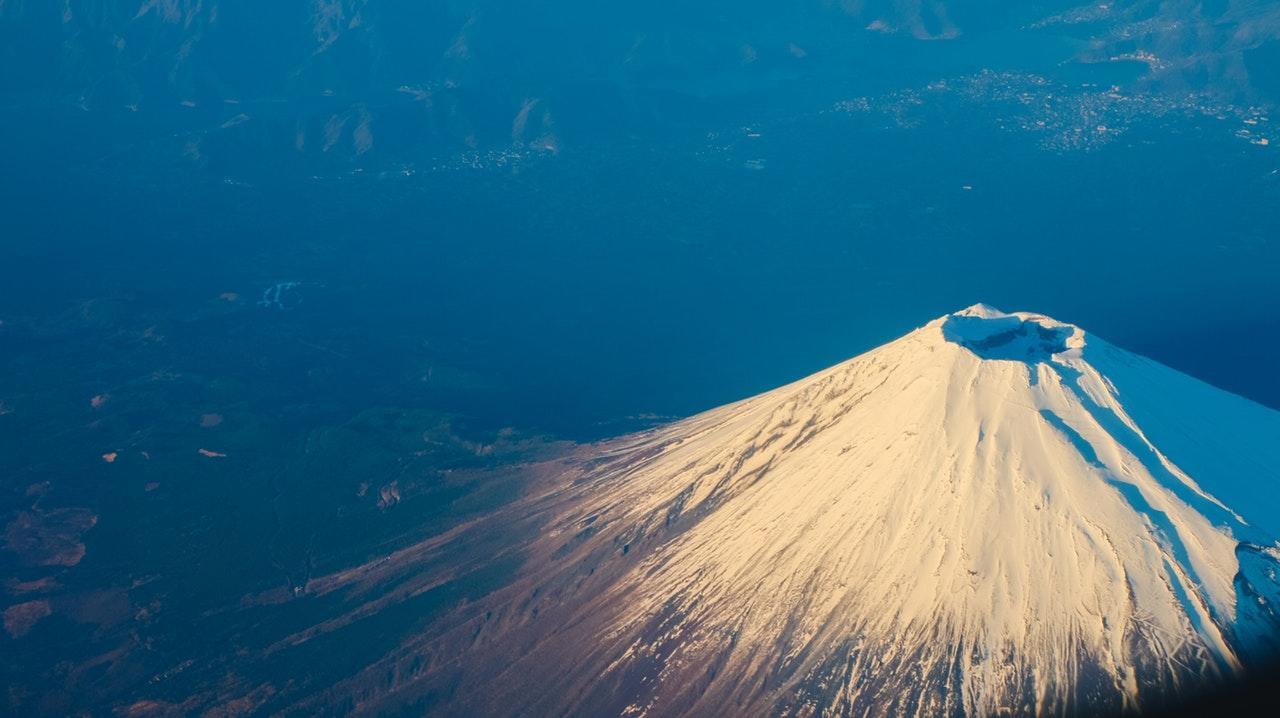 Mount Fuji is a well know symbol of Japan