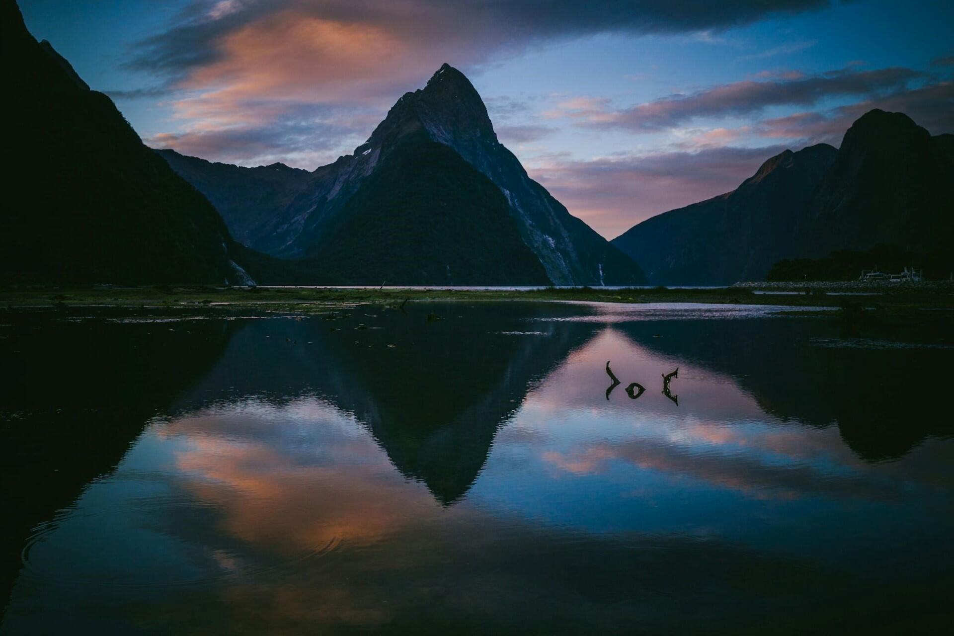 Milford Sound, New Zealand.