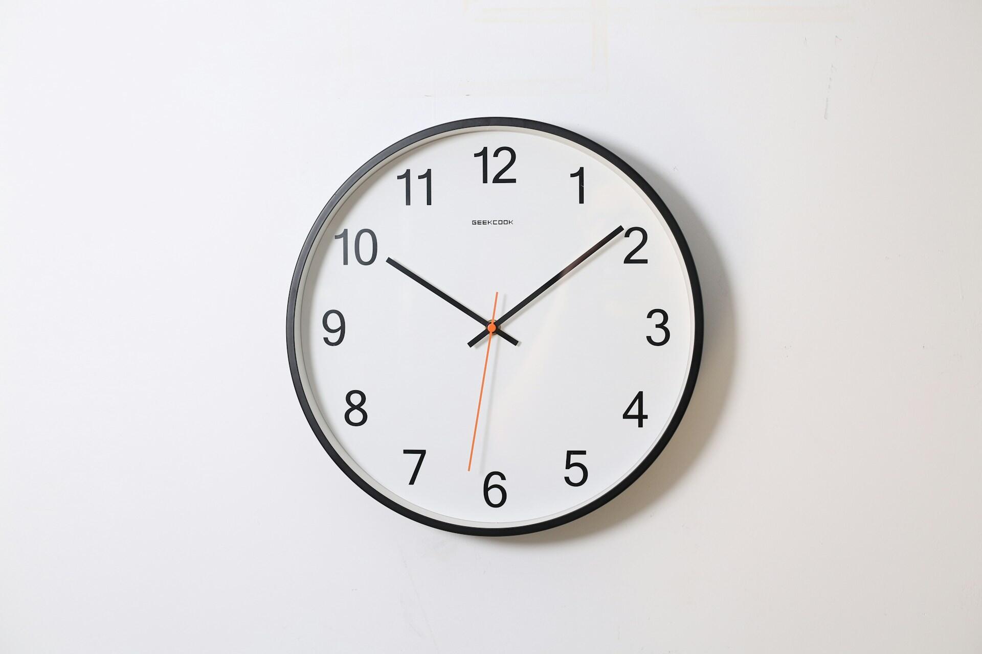 A wall clock.