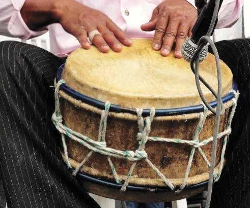 Tambor para tocar El bullerengue