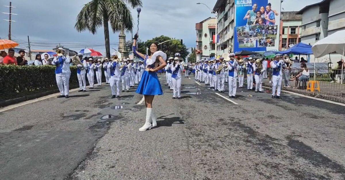 Marcha en colón