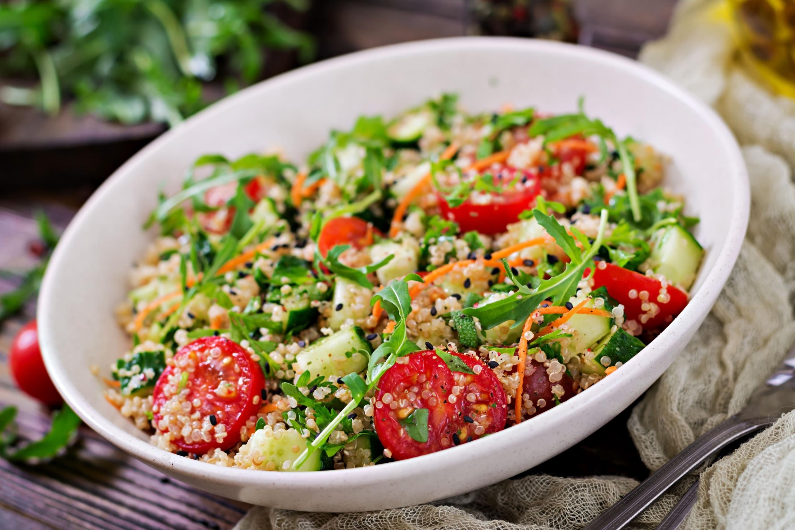 ensalada de quinua