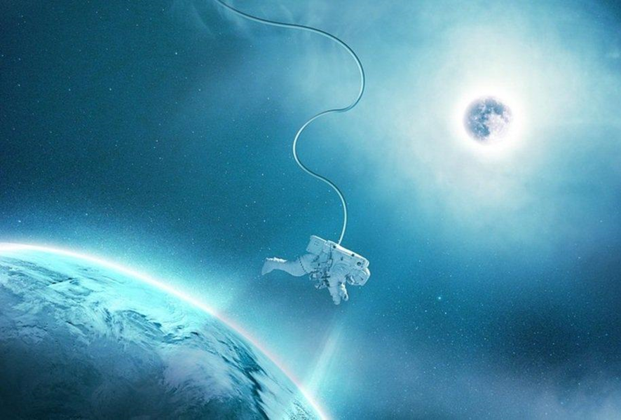 Astronauta en el espacio