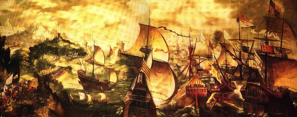 Foto de los navíos de reino unido en mar abierto